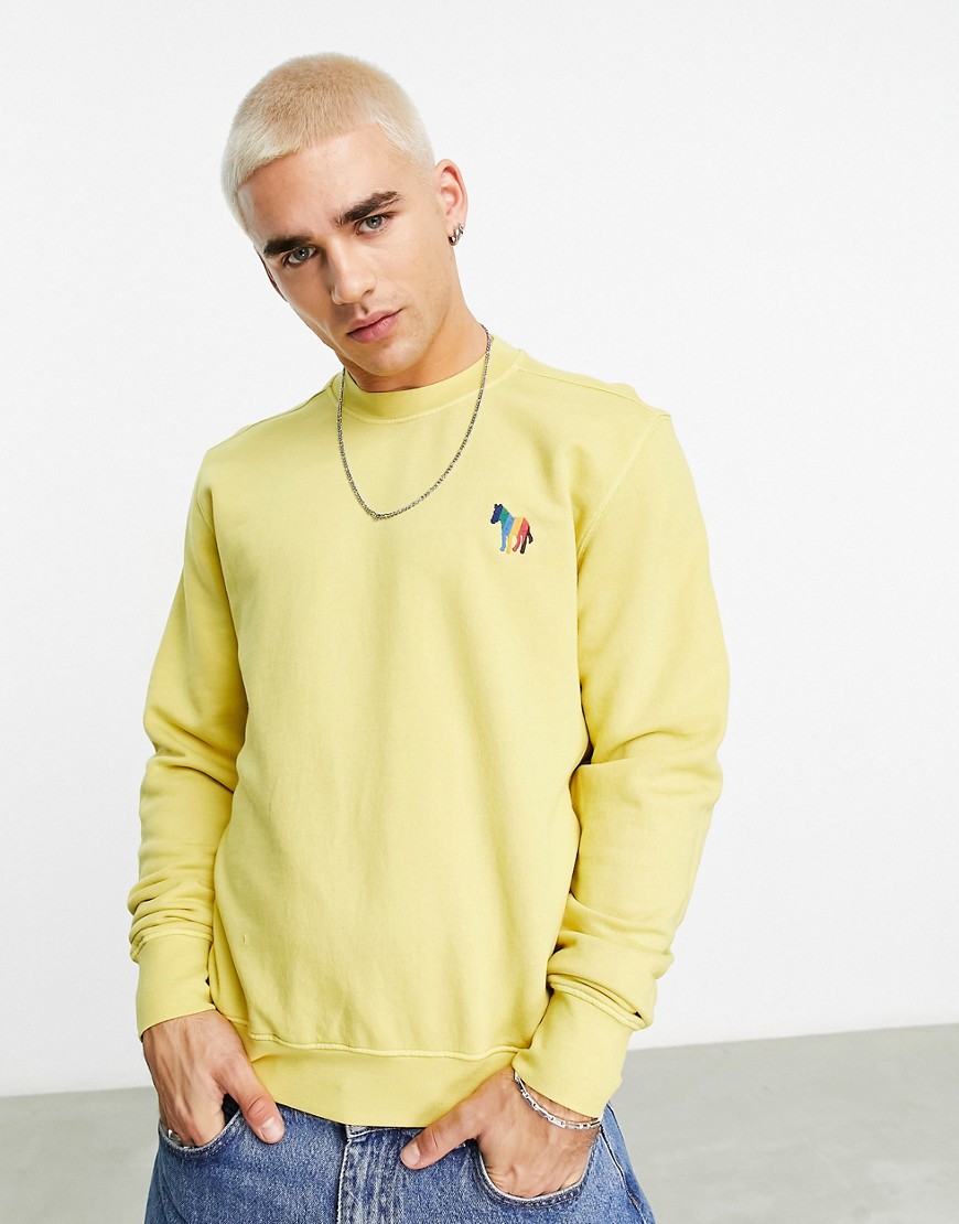 PS Paul Smith logo sweatshirt in yellow