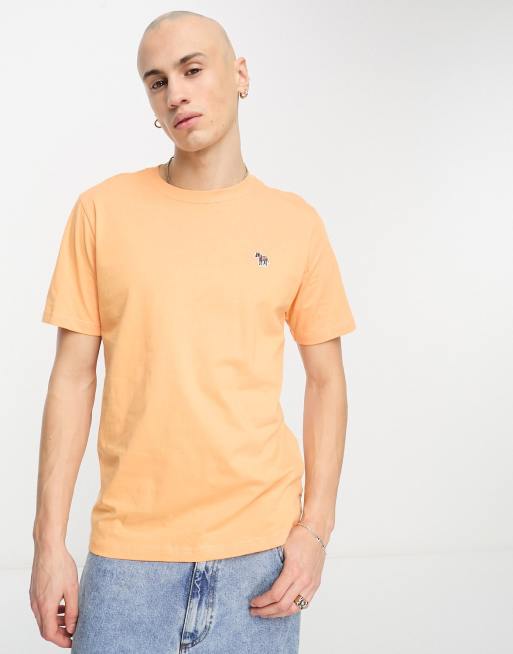 PS Paul Smith logo t-shirt in light orange | ASOS