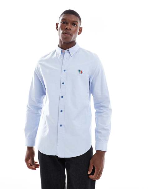 PS Paul Smith long sleeve shirt in light blue - view 1