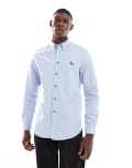 [PS Paul Smith] PS Paul Smith long sleeve shirt in light blue Chest 36 BLUE