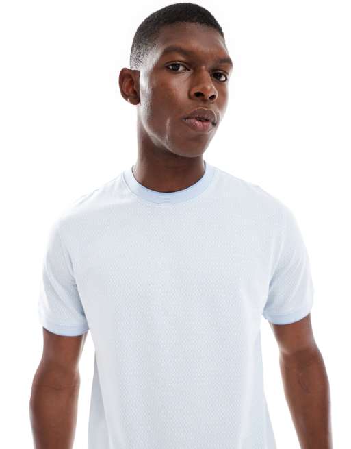 PS Paul Smith - Lyseblå T-shirt i regular fit, 2 af 4