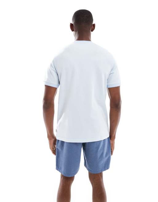 PS Paul Smith - Lyseblå T-shirt i regular fit, 4 af 4