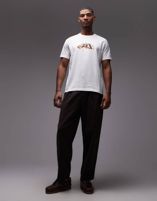 PS Paul Smith matchstick graphic t-shirt in white, 2 of 5