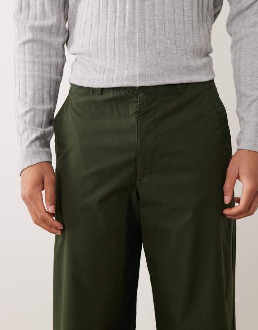 PS Paul Smith – Mörkgröna chinos i arbetarstil, 4 av 5