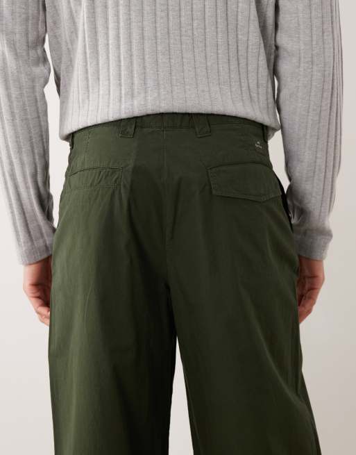 PS Paul Smith – Mörkgröna chinos i arbetarstil, 5 av 5