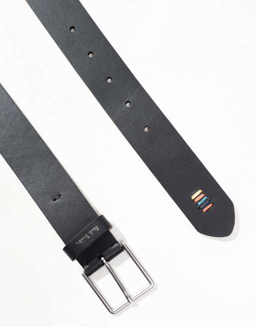 PS Paul Smith multi stitch belt in black
