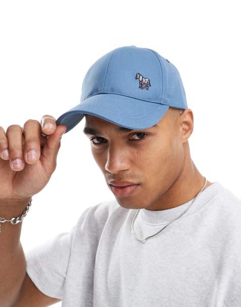 PS Paul Smith – Niebieska czapka z daszkiem z logo zebry - view 1