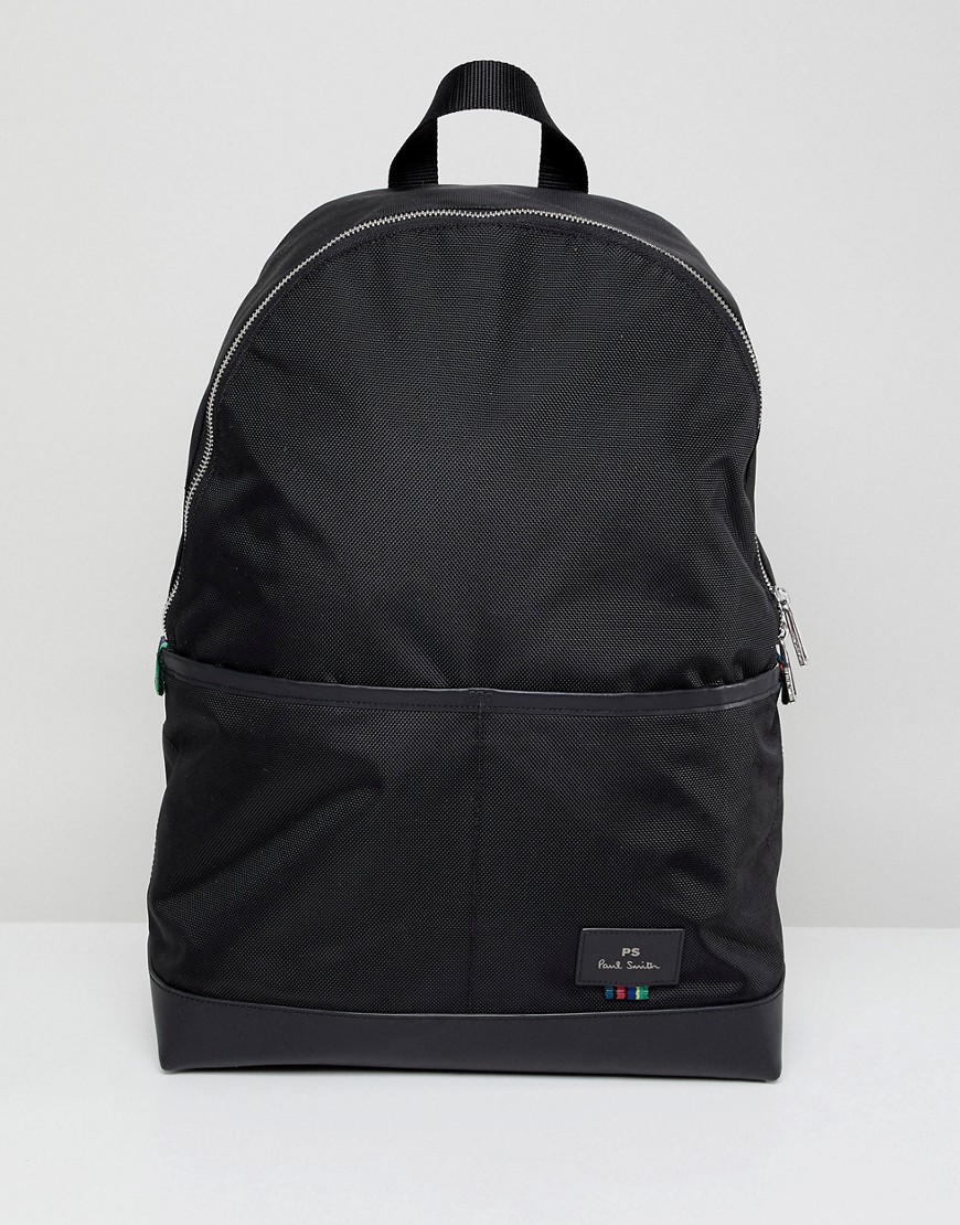 PS Paul Smith Nylon Backpack In Black