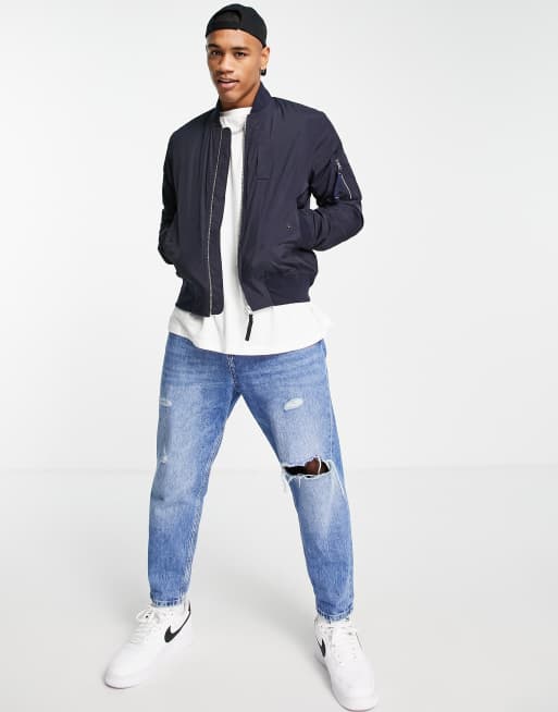 Paul smith 2025 bomber jacket navy