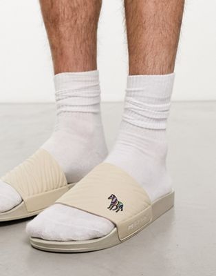 PS Paul Smith Nyro sliders in off white