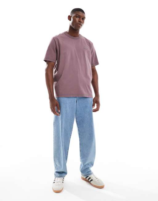 PS Paul Smith oversized happy logo t-shirt in purple, 3 of 4