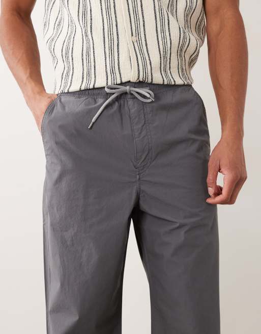 PS Paul Smith - Pantaloni grigio scuro con coulisse, 4 di 5