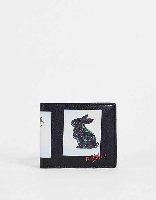 Men Wallets/PS Paul Smith photographic wallet in black 