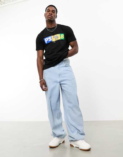 PS Paul Smith - ps8 - T-shirt à logo zèbre - Noir, 2 de 4