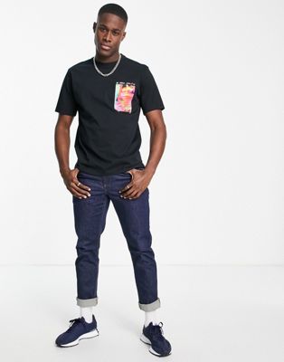 Homme PS Paul Smith - Rave - T-shirt à logo - Noir