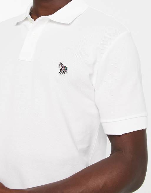 Paul smith white polo best sale