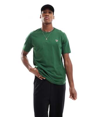 regular fit logo t-shirt in green