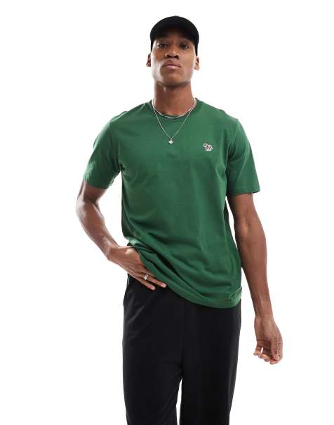 PS Paul Smith regular fit logo t-shirt in green - view 1