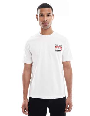 PS Paul Smith regular fit Phoenix MT logo t-shirt in white - view 1