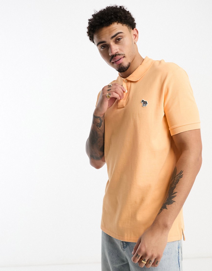 PS Paul Smith regular fit polo in orange