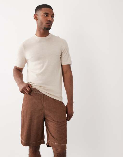 PS Paul Smith - Regular-fit short in bruin, 2 van 5