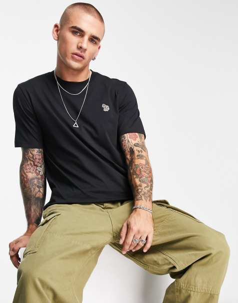 PS Paul Smith - Regular-fit T-shirt met logo in zwart - view 1