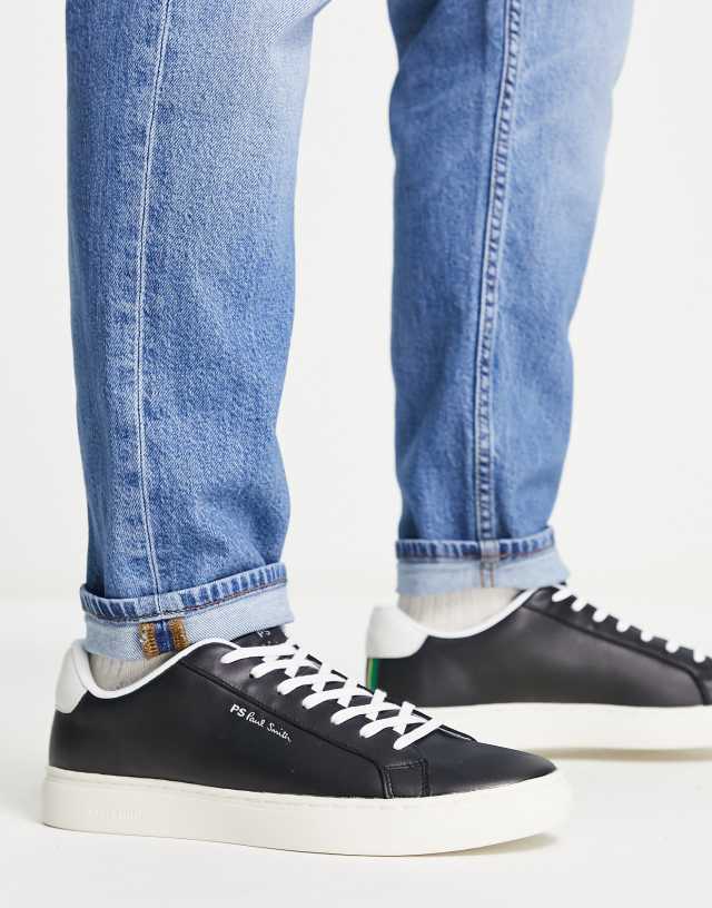 PS Paul Smith Rex tape sneakers in black