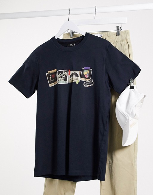 PS Paul Smith Sasquatch slim fit t-shirt in navy