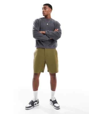 Ps By Paul Smith Seersucker Shorts In Green