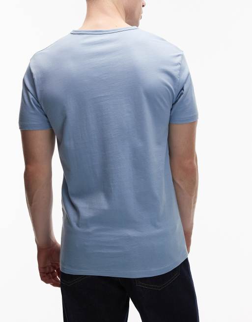 PS Paul Smith - Set van 3 T-shirts in wit, marineblauw en blauw, 5 van 5