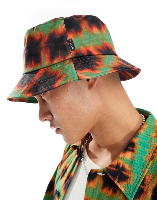 PS Paul Smith - Shibori - Cappello da pescatore verde in coordinato, 2 di 4