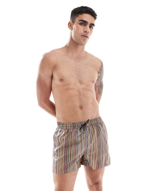 PS Paul Smith - Short de bain à rayures - Multicolore