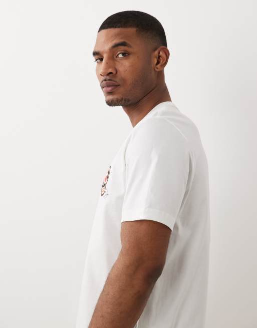 PS Paul Smith skull graphic casual fit t-shirt in white, 4 of 5