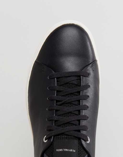 PS Paul Smith Sonix Leather Sneakers in Black | ASOS