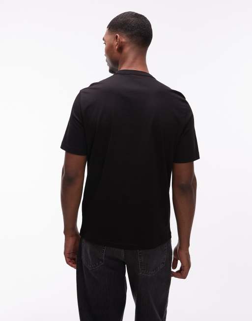 PS Paul Smith - Sort kortærmet T-shirt med logo, 3 af 5