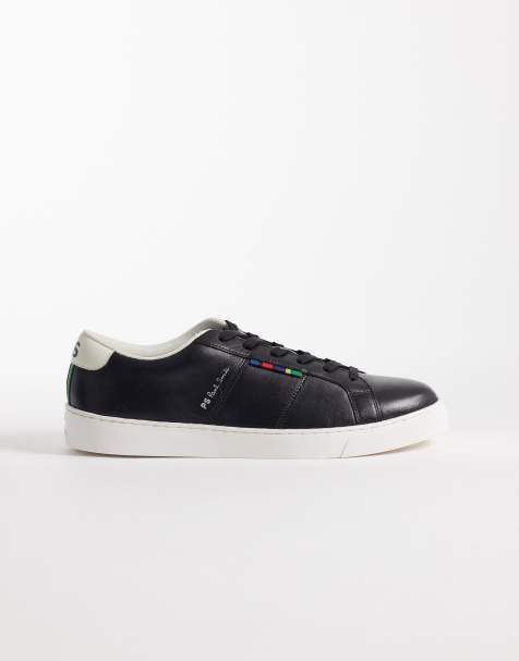 PS Paul Smith - Sportieve gestreepte sneakers in zwart - view 1