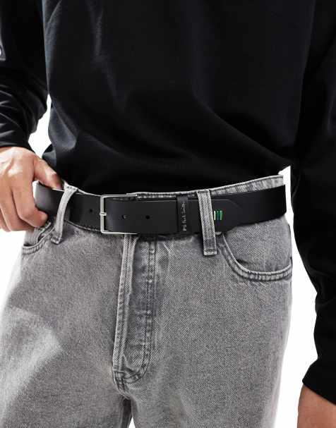 PS Paul Smith stitch belt in black - view 1