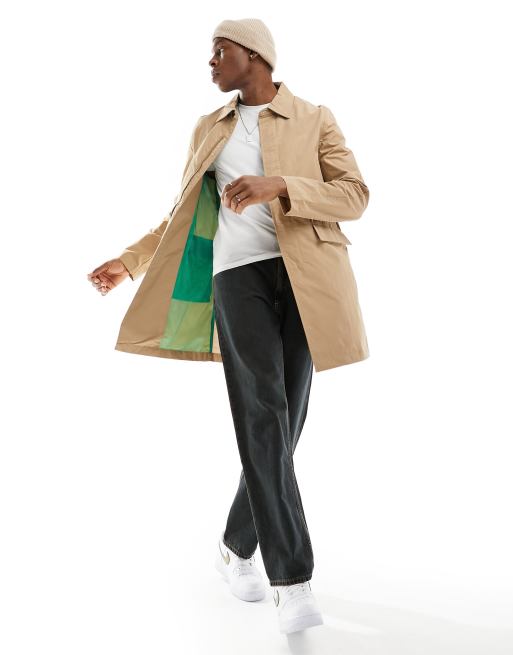 Men's Khaki Trench Coat