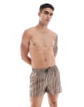 [PS Paul Smith] PS Paul Smith striped swim shorts in multi Chest 36 MULTI