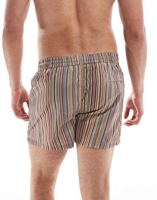 PS Paul Smith striped swim shorts in multi, 2 of 4