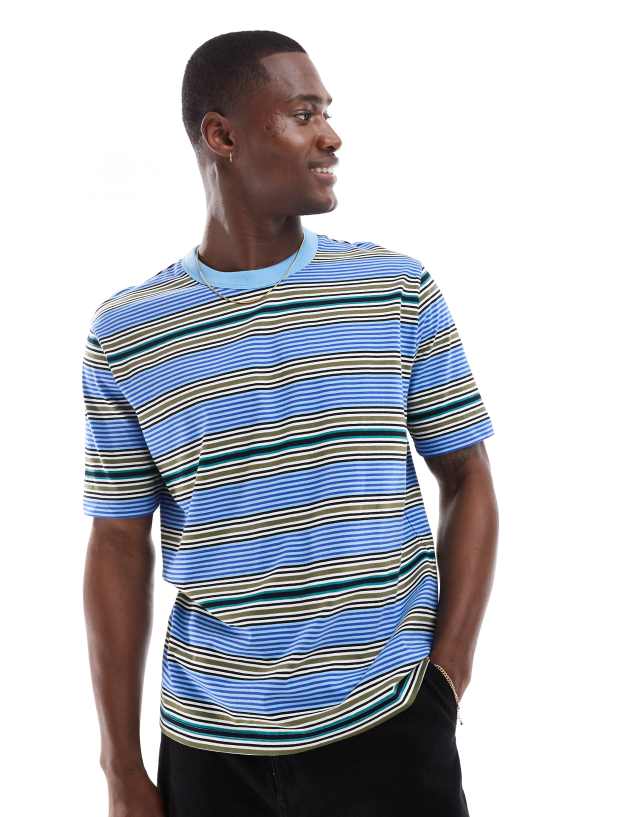 PS Paul Smith - striped t-shirt in blue