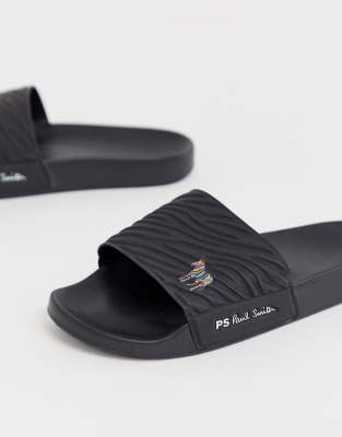 PS Paul Smith Summit zebra logo sliders 