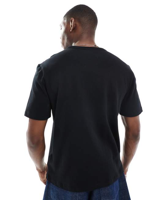 PS Paul Smith – Svart t-shirt i regular fit med flerfärgad logga, 4 av 4