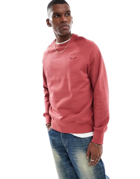 PS Paul Smith - Sweat à logo - Rouge délavé - view 1