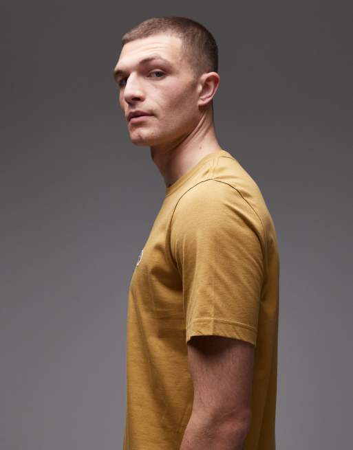 PS Paul Smith - T-shirt a maniche corte giallo senape, 4 di 5