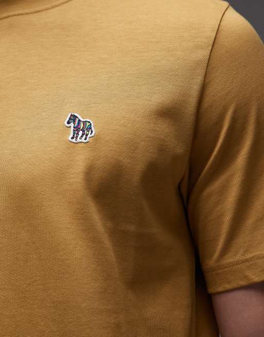 PS Paul Smith - T-shirt a maniche corte giallo senape, 5 di 5