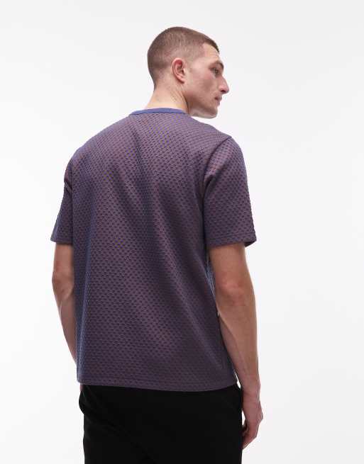 T-shirt Uomo PJ Paul Jones A Maniche Corte In Maglia – Girocollo, Tessuto In Lyocell Al 80%, Morbido E Traspirante, Perfetta Per Look Casual E Eleganti, Taglie Multiple