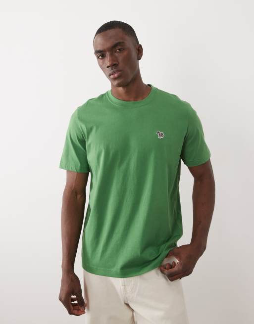 PS Paul Smith - T-shirt classique à logo zèbre - Vert, 5 de 5