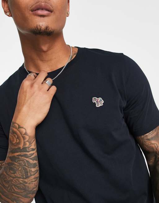 PS Paul Smith - T-shirt coupe classique à logo - Bleu marine, 3 de 4