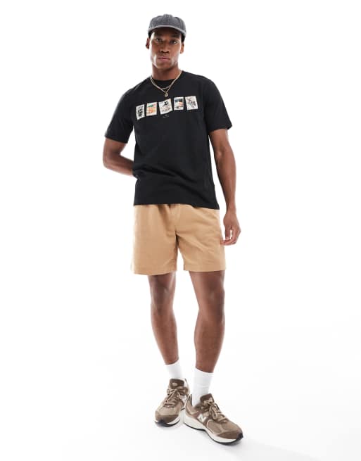 PS Paul Smith – T-Shirt in Schwarz mit Kartenprint, 2 von 4